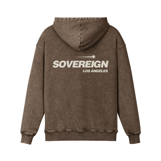 Sovereign LA Shooting Star Vintage Hoodie