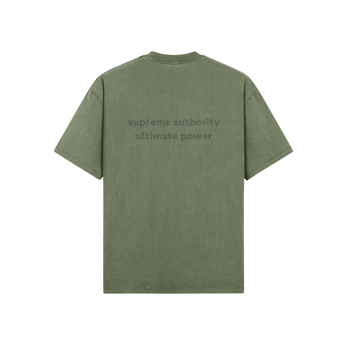 Sovereign Basics T-Shirt Washed Artichoke