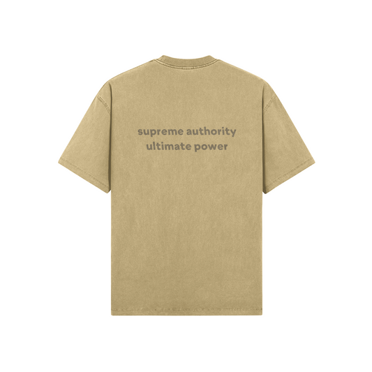 Sovereign Basics T-Shirt Washed Khaki