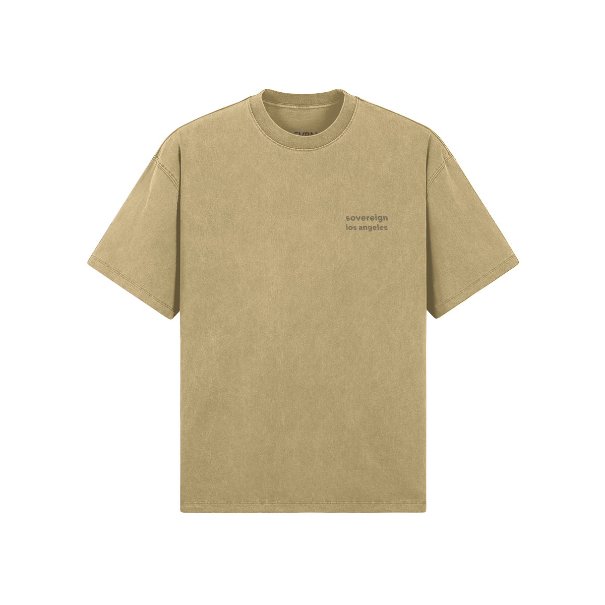 Sovereign Basics T-Shirt Washed Khaki