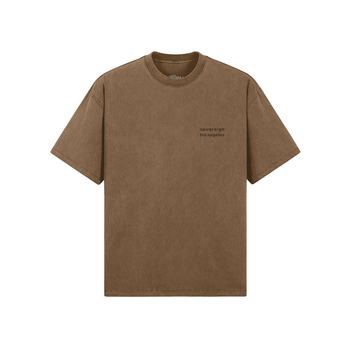 Sovereign Basics T-Shirt Washed Brown