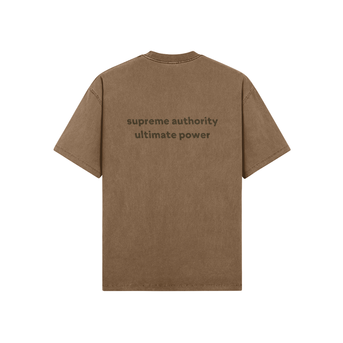 Sovereign Basics T-Shirt Washed Brown