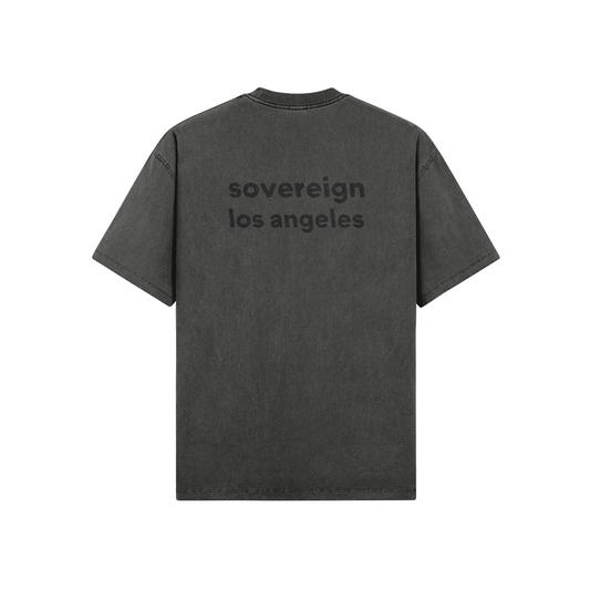 Sovereign Basics T-Shirt Washed Grey