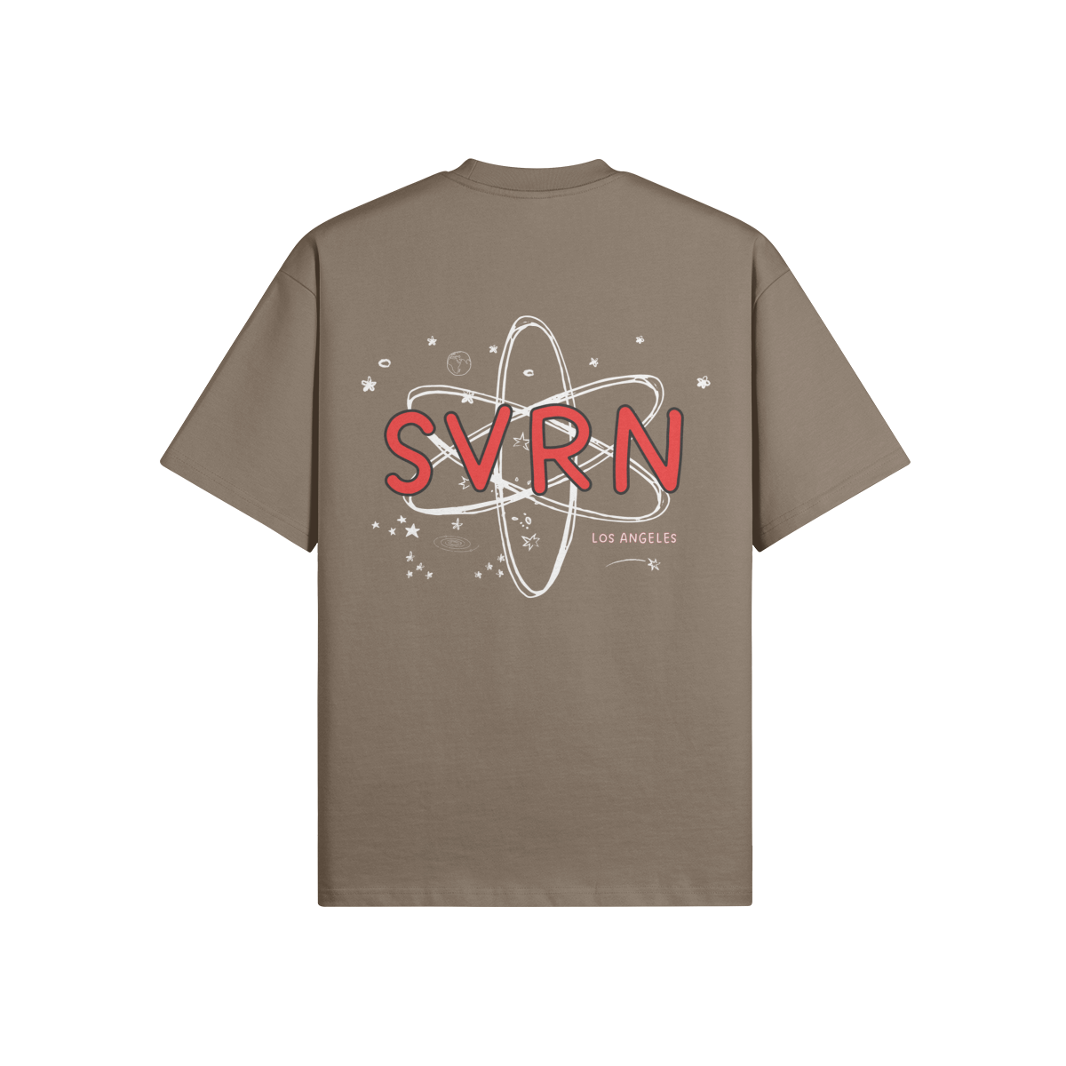 SVRN LA Scribble Heavyweight T-Shirt