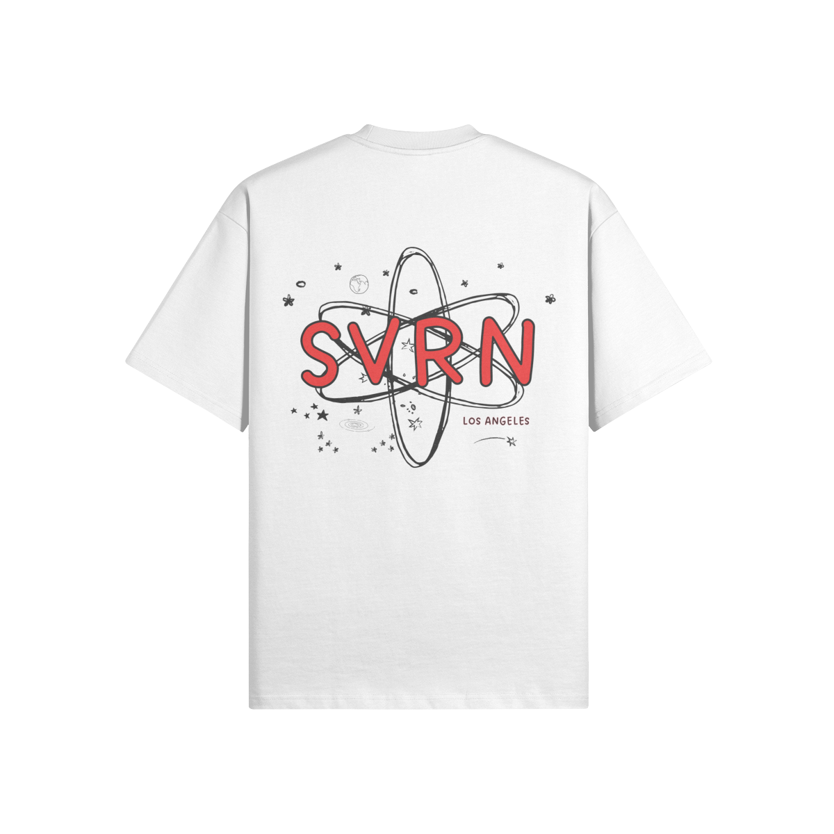 SVRN LA Scribble Heavyweight T-Shirt