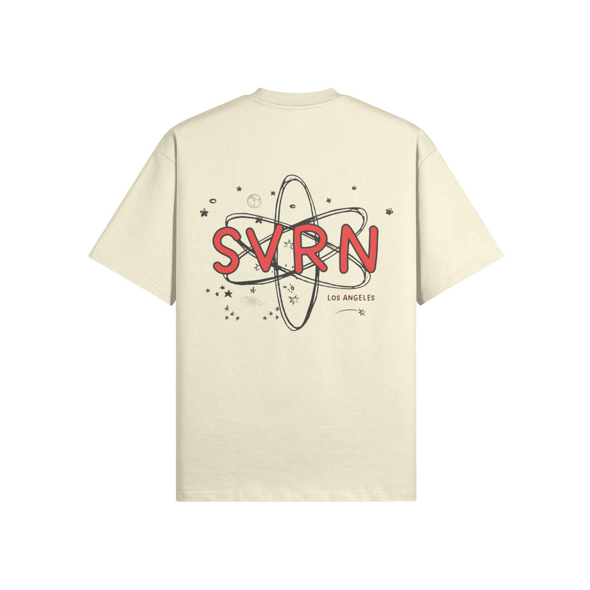 SVRN LA Scribble Heavyweight T-Shirt