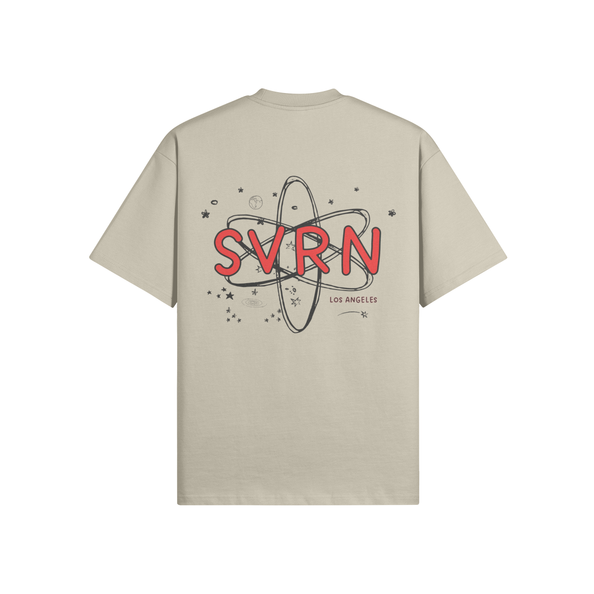 SVRN LA Scribble Heavyweight T-Shirt